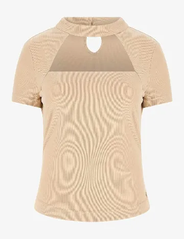 Tricou Guess, crem