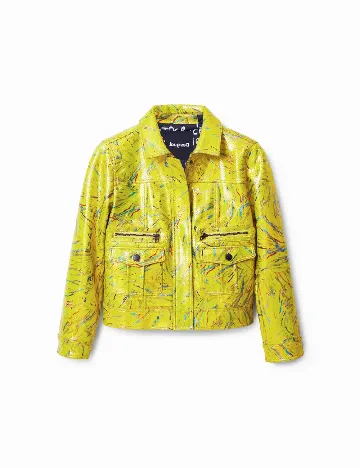 Jacheta Desigual, galben
