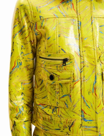 Jacheta Desigual, galben