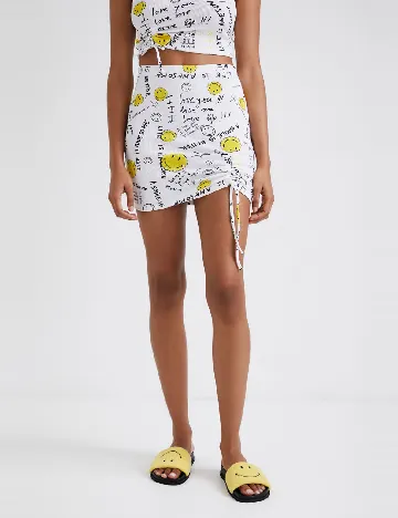 Fusta Desigual, alb
