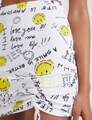 Fusta Desigual, alb