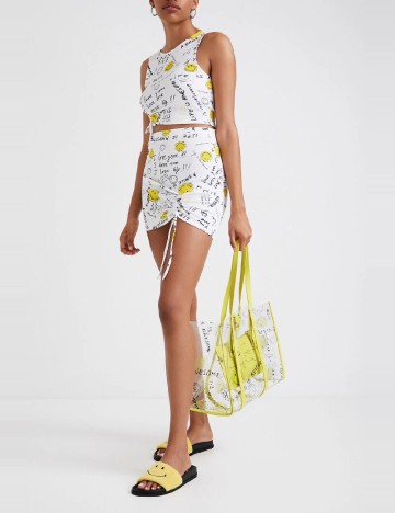 Fusta Desigual, alb