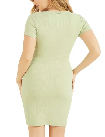 Rochie scurta Guess, verde
