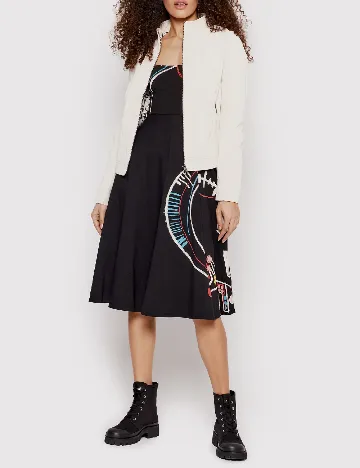 Jacheta Desigual, ecru