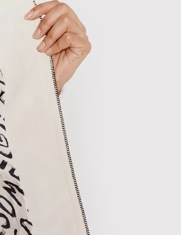 Jacheta Desigual, ecru
