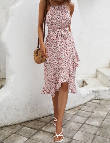 Rochie scurta SHEIN, floral print