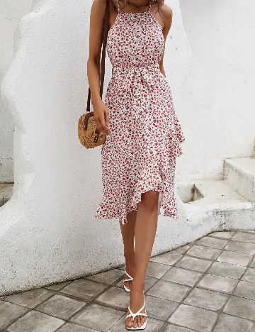Rochie scurta SHEIN, floral print