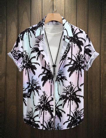 Camasa SHEIN Plus Size Men, mix culori