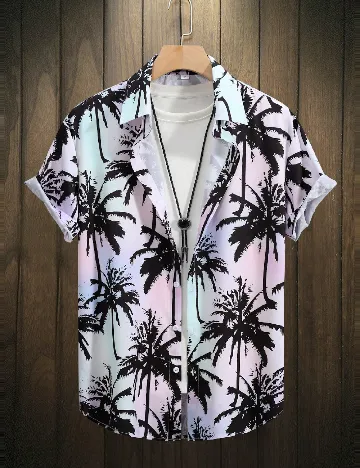 Camasa SHEIN Plus Size Men, mix culori