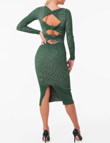 Rochie medie Guess, verde