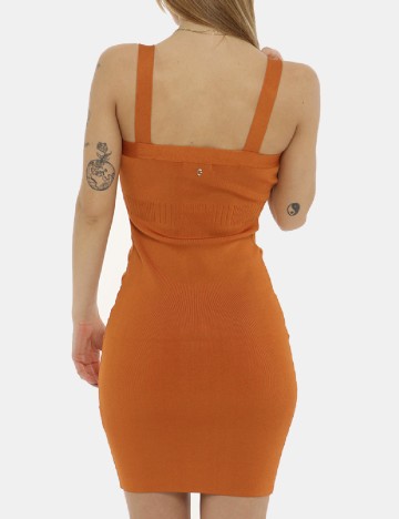 Rochie scurta Guess, maro