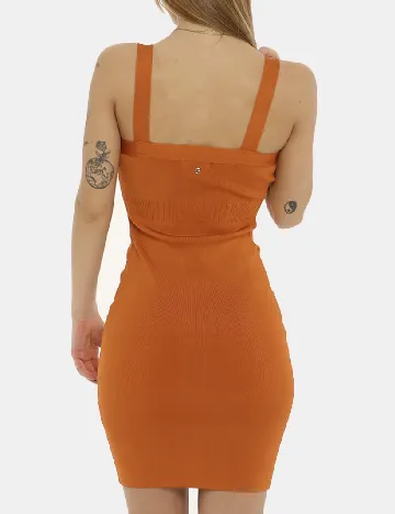 Rochie scurta Guess, maro