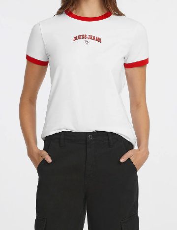 Tricou Guess, alb