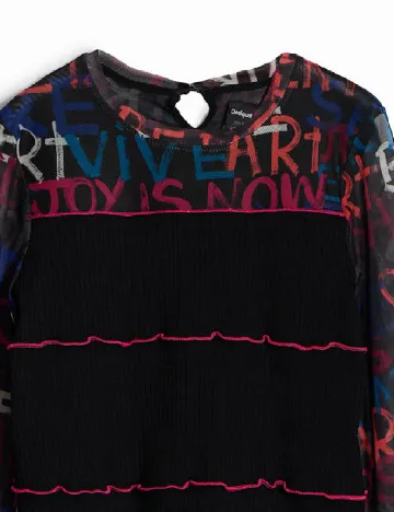 Bluza Desigual, negru