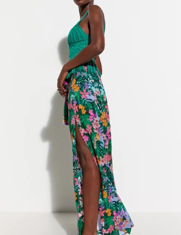 Pantaloni Desigual, floral print
