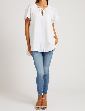 Bluza Guess, alb