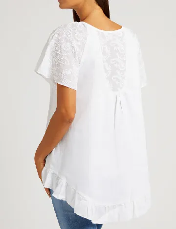 Bluza Guess, alb