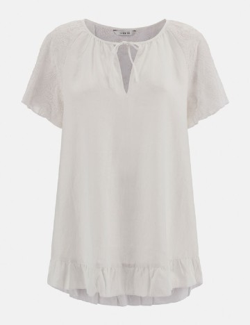 Bluza Guess, alb