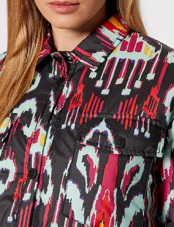Geaca Desigual, mix culori