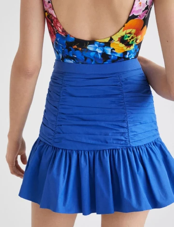 Fusta Desigual, albastru