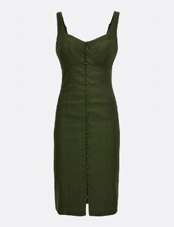 Rochie scurta Guess, verde