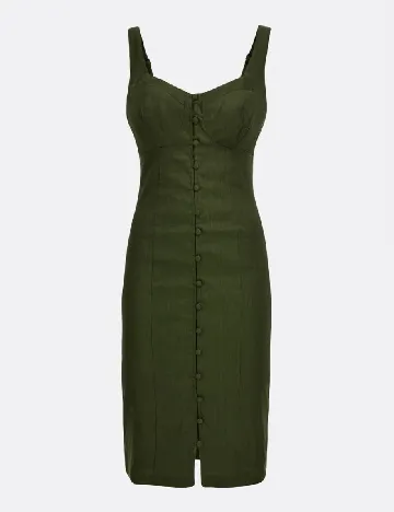 Rochie scurta Guess, verde