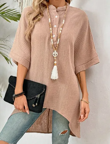 Bluza SHEIN, maro deschis