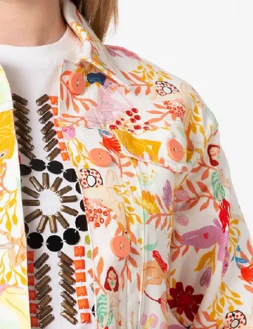 Jacheta Desigual, mix culori
