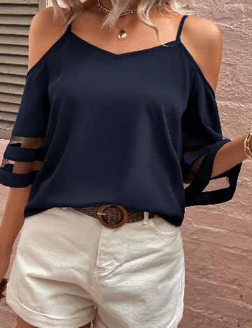 Bluza SHEIN, bleumarin