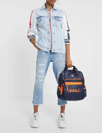 Rucsac Desigual, bleumarin inchis Albastru