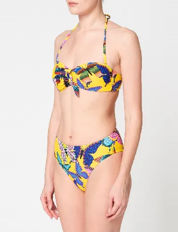 Sutien de baie Desigual, galben