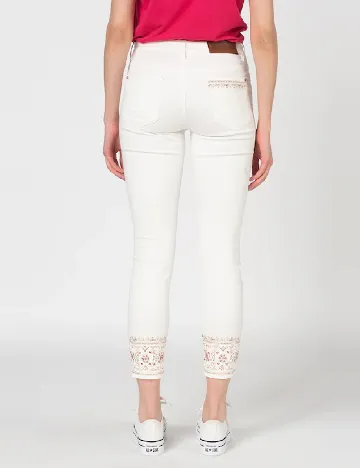 Blugi Desigual, alb