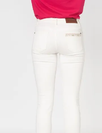 Blugi Desigual, alb