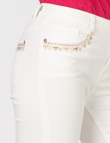 Blugi Desigual, alb