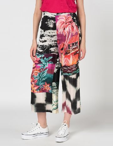 Pantaloni Desigual, mix culori