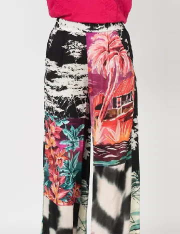Pantaloni Desigual, mix culori