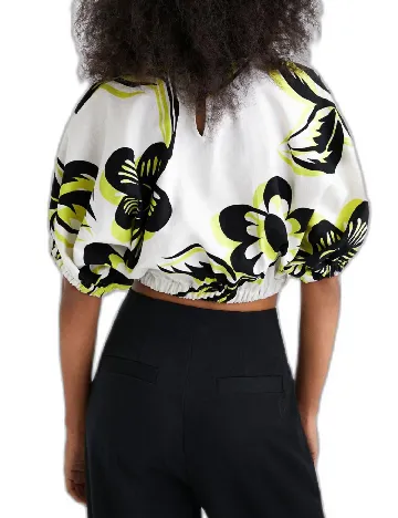 Top Desigual, ecru