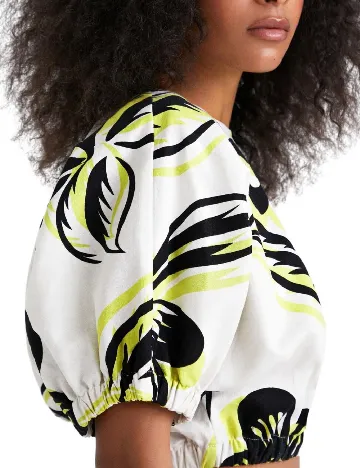 Top Desigual, ecru