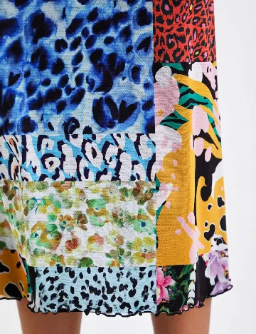 Fusta Desigual, mix culori
