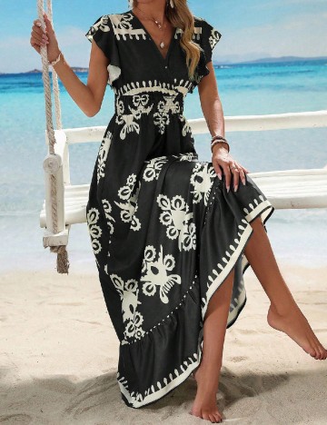 Rochie lunga SHEIN, negru