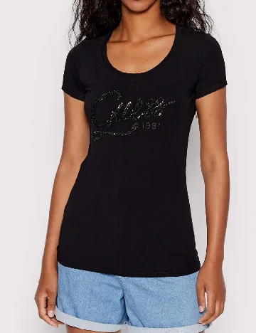 Tricou Guess, negru