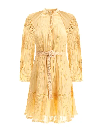 Rochie scurta Guess, galben