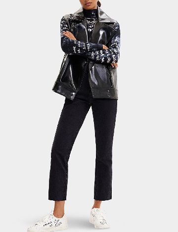 Vesta oversize Desigual, negru