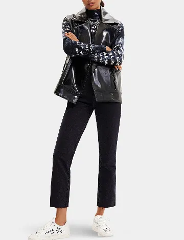 Vesta oversize Desigual, negru