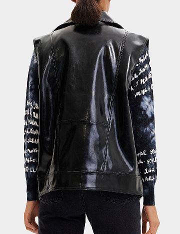 Vesta oversize Desigual, negru