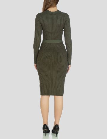 Rochie medie Guess, verde