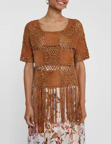 Bluza Desigual, maro