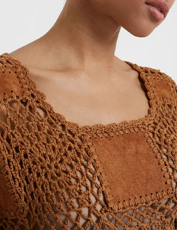 Bluza Desigual, maro