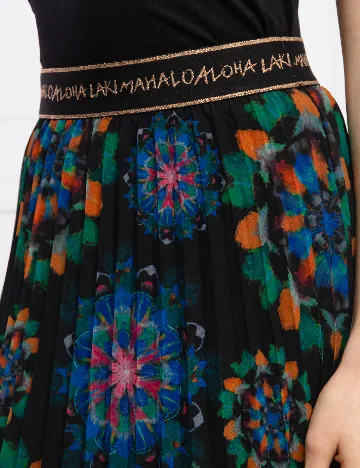 Fusta Desigual, negru