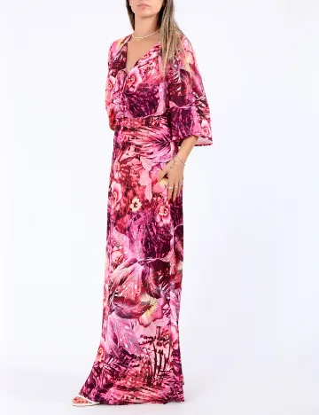 Rochie lunga Guess, mix culori